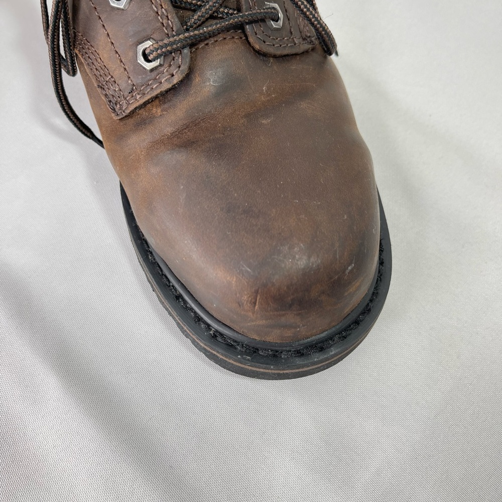 Timberland Pro Mens 6” Pit Boss Steel Toe Industrial Work Boot Brown Siz… - Picture 4 of 11